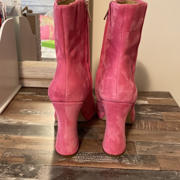 NEW 🩷 Sam Edelman Jaye Pink Platform Boot  - 9 - Picture 6 of 15